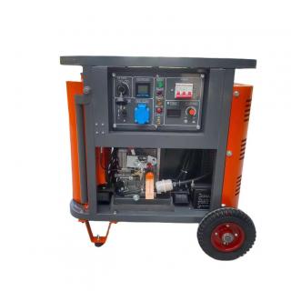 single cylinder open  type diesel  welder generator